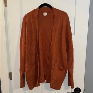 A New Day Terracotta Knit Cardigan